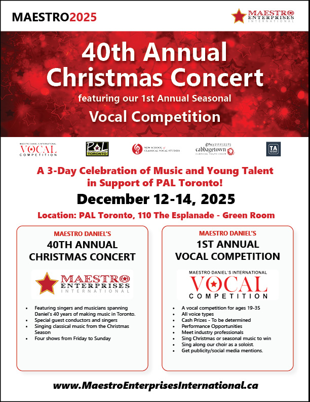 MEI Christmas Concert Poster